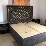 6 by 6 Acu Headboard Bed +2 Bedsides N350k