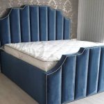 6 by 6 Tube Headboard Beds + 2 Bedsides N350k