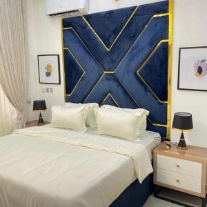 Acu Headboard To Ceiling Beds + 2 Bedsides N400k