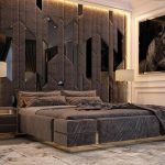 Padded Wall-Wall Headboard To Ceiling Beds + 2 Bedsides N1.2