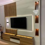 TV Wall Clouding Console Decor N480k