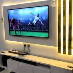 TV Wall Clouding Console Decor N485k