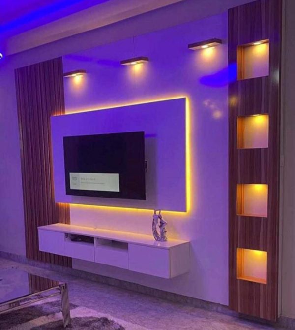 TV Wall Clouding Console Decor N550k