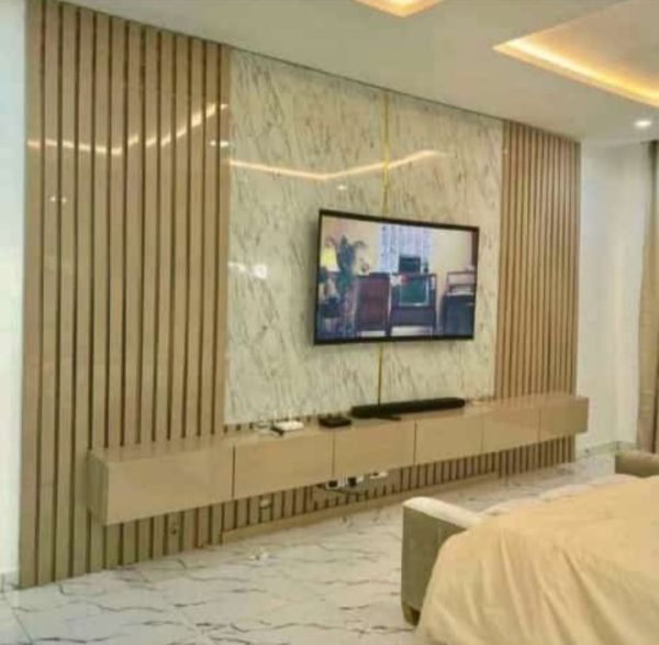 TV Wall Clouding Console Decor N550k.